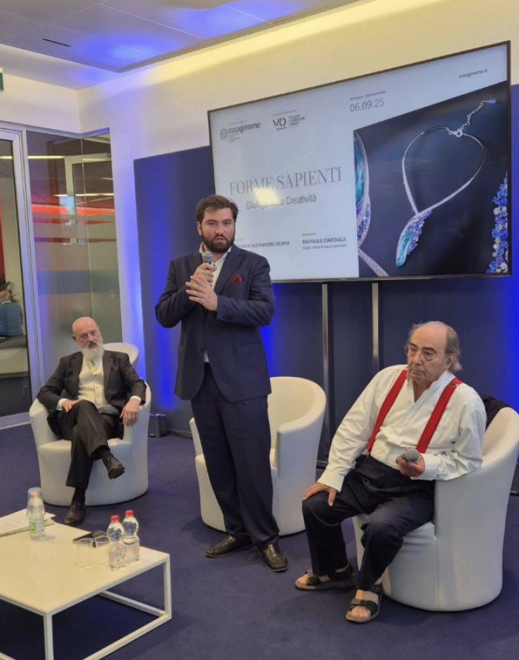 Scavia at VicenzaOro with Assogemme – FORME SAPIENTI